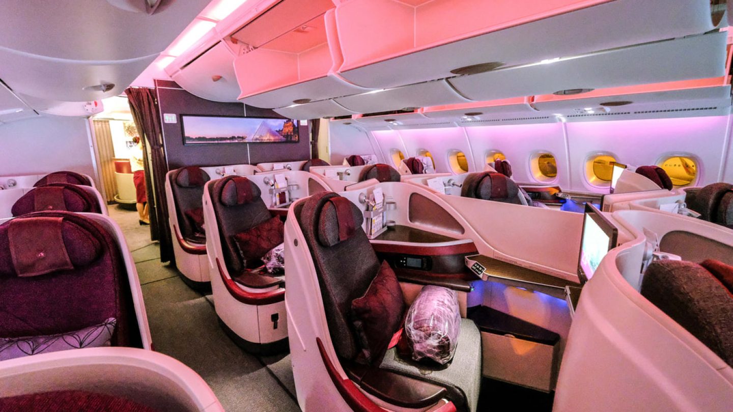 Qatar Airways Business Class Luxurious Flying